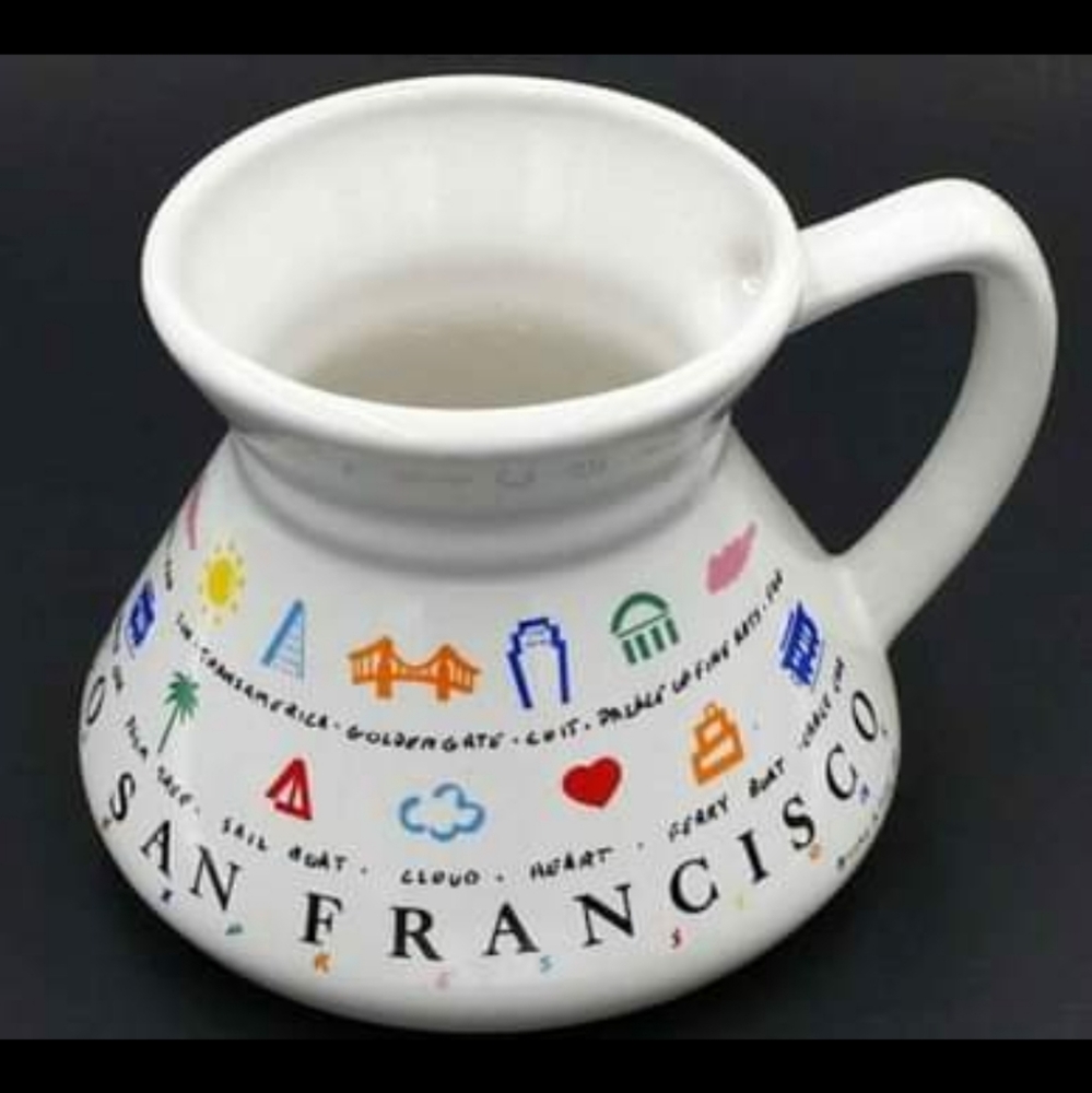 Vintage San Francisco Luke a Tuke Coffee Mug